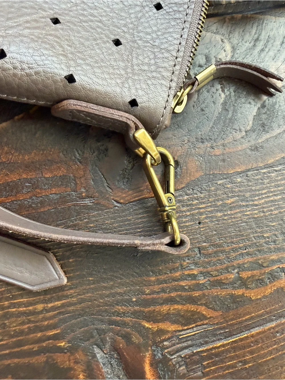 Madewell convertible crossbody purse. Beautiful taupe/brown color. New